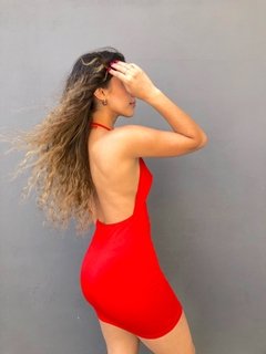 VESTIDO OPORTO BUCHE ROJO - comprar online