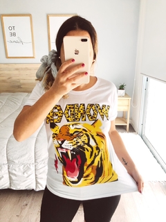 REMERA WONDER TIGRE BLANCA (SIN CAMBIO) - comprar online