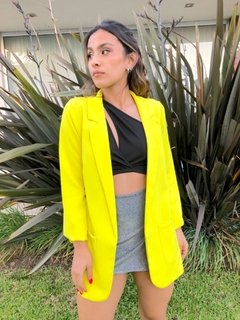 BLAZER CATY AMARILLO (SIN CAMBIO) - comprar online