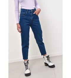 JEAN MOM SMITH AZUL - comprar online