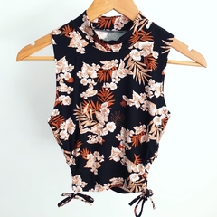 TOP POLERA MODAL FLORES ATAR - comprar online