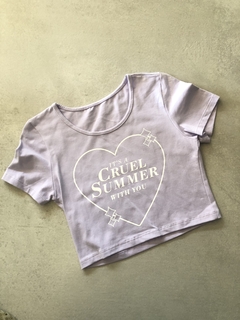 REMERA CRUEL SUMMER M/C (SIN CAMBIO) - Vikita Store