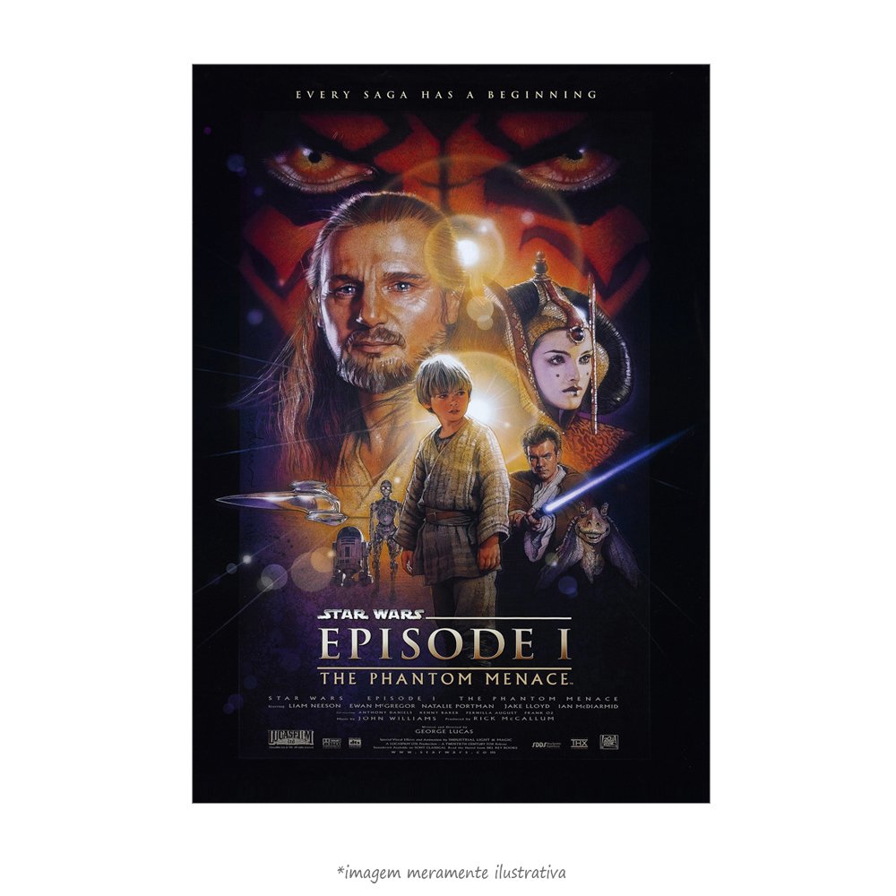 Poster Star Wars: Episódio I - A Ameaça Fantasma