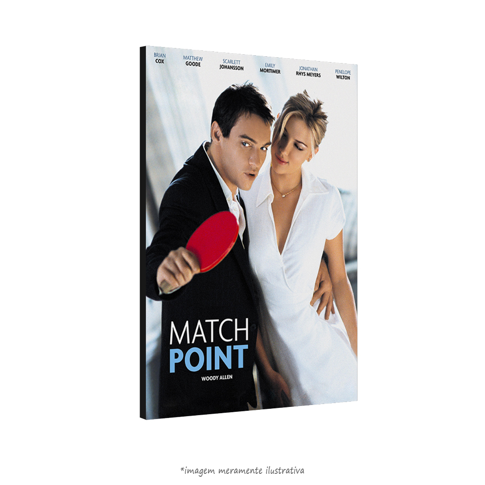 Poster Ponto Final: Match Point, no QueroPosters.com