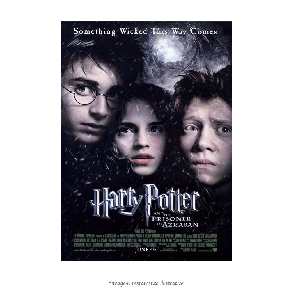 Quadro Decorativo Harry Potter e o Prisioneiro de Azkaban