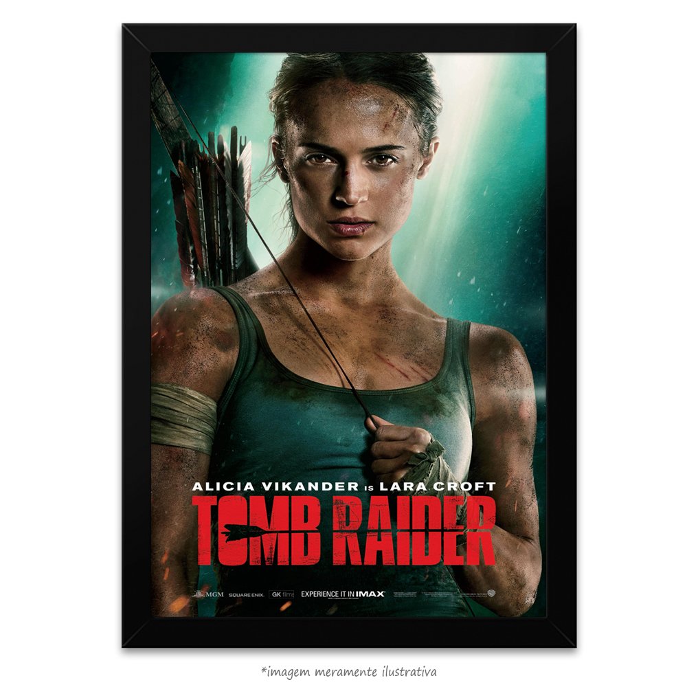 Poster Tomb Raider - A Origem - Opção 2, no QueroPosters.com