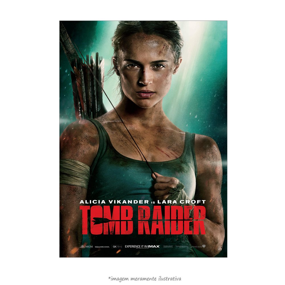 Poster Tomb Raider - A Origem - Opção 3, no QueroPosters.com