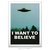 Poster I Want to Believe - Arquivo X - comprar online