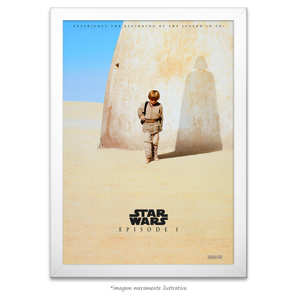 Poster Star Wars: Episódio I - A Ameaça Fantasma