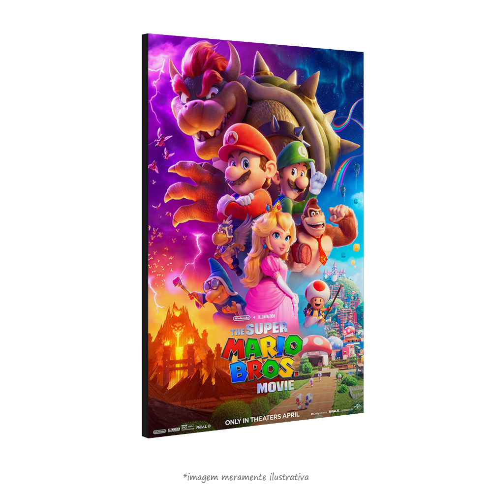 Poster Cartaz Super Mario Bros O Filme D - 60x90cm