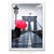 Poster Chuva em Nova Iorque - Ponte do Brooklyn - comprar online