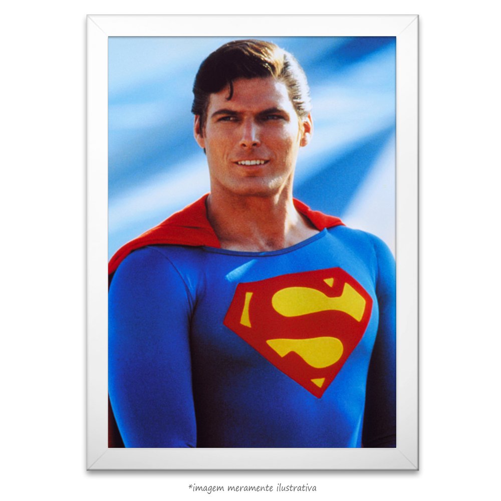 Poster Christopher Reeve, no QueroPosters.com