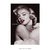 Poster Marilyn Monroe com Assinatura - QueroPosters.com