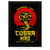 Poster Cobra Kai Karatê Kid Arte - Fundo Preto