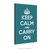 Poster Keep Calm and Carry On - Peacock na internet