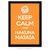 Poster Keep Calm and Hakuna Matata