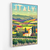 Quadro Turismo Vinhedo Itália - loja online
