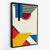 Quadro Formas Abstratas Arte Bauhaus -vs03 - QueroPosters.com