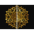 Quadro Mandala de luxo abstrato Dourado Kit com 2 Quadros - comprar online