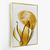 Imagem do Quadro Arte Abstrata Botânica Dourado Luxuoso -vs03