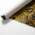 Quadro Mandala de luxo abstrato Dourado em fundo preto Lado Direito - comprar online
