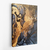 Quadro Pintura Abstrata de Luxo Preto e Dourado -vs02 na internet