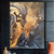 Quadro Pintura Abstrata de Luxo Preto e Dourado -vs02