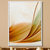 Quadro Pintura Fractal Art Dourado