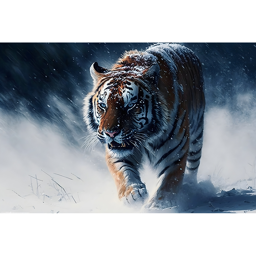 Quadro Decorativo Tigre Arte