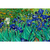 Quadro Pintura Os Lírios Obra do Artista Vincent van Gogh - comprar online