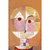 Quadro Pintura Senecio Obra do Artista Paul Klee - comprar online