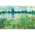 Quadro Margens Floridas do Sena em Vétheuil Obra do Artista Claude Monet - comprar online