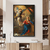 Quadro Pintura Anunciação da Virgem Maria Pintor Luca Giordano