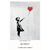 Quadro Girl With Balloon Banksy Art - comprar online