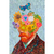 Quadro Flores E Borboleta - Vincent Van Gogh - comprar online