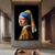 Quadro Moça com o Brinco de Pérola Pintura de Johannes Vermeer