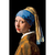 Quadro Moça com o Brinco de Pérola Pintura de Johannes Vermeer - comprar online