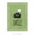 Poster Smile - Verde - loja online