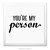 Poster You're My Person - Grey's Anatomy na internet