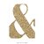 Poster Ampersand Glitter - loja online