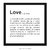 Poster Love - Definição - comprar online