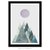 Poster Geométrico Triângulos Montanhas e Sol - Arte de decoração para casa - comprar online