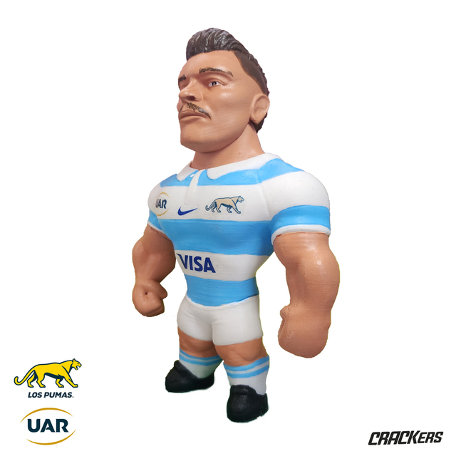 Mateo Carreras Figura Coleccionable Oficial UAR - Rugby Up