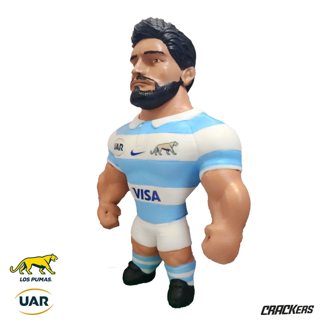 Rodrigo Bruni Figura Coleccionable Oficial UAR - Rugby Up
