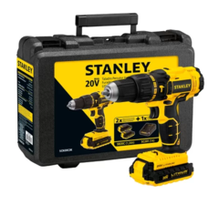 Parafusadeira/Furadeira Bateria Litio 20V SCD20C2K Stanley - loja online