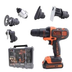 Kit Parafusadeira Matrix 6 Em 1 20v Bdcdm6kitc Black Decker