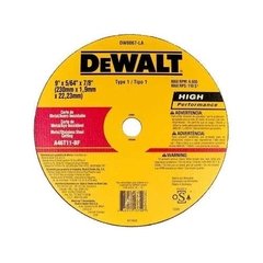 Kit 10 Discos Abrasivo Corte Fino 9'' X 1,9mm X 7/8 Dw8067