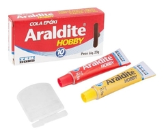 Araldite Epoxi Cola Adesiva Hobby Liquida 23g 10 Min Tekbond