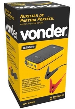 Auxiliador De Partida Portátil Apv 10600 12v Veicular Vonder - loja online