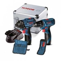 Combo Parafusadeira Gsd 120 Li E Gsr 120 Li 12v Maleta Bosch